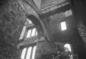 Interior view of Rossie Castle.
