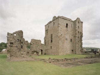 View of Rosyth Castle from South West