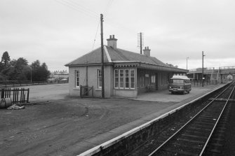 View of Muir of Ord Station from S.