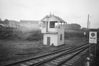 View of north signal box, Tain.