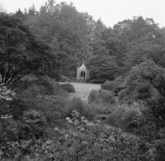 View of summer house.