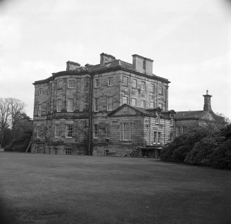 View of garden front