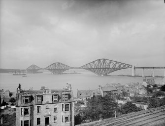 View of Forth Bridge from South Queensferry.