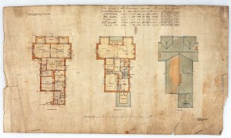 Photographic copy of plans