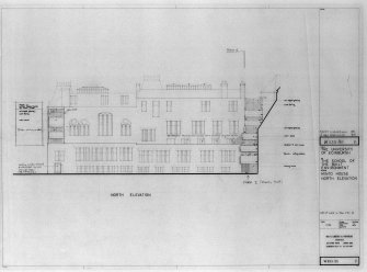Photographic copy of north elevation of Minto House
Ian G Lindsay & Partners.
