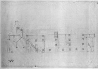 Photographic copy of drawing of north elevation of Minto House
Ian G Lindsay & Partners.