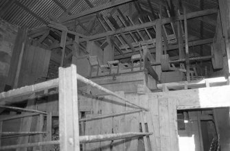 Interior and range N of 1st floor and machinery.