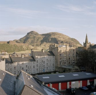 Holyrood Park: general view of Arthur's Seat from John Sinclair House (RCAHMS premises)
