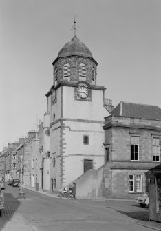 View of the Tolbooth, Dysart, from SW.