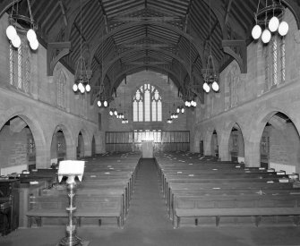 View of nave from W