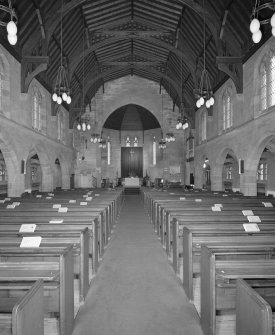 View of nave from E