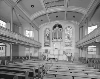 Interior view of Lothian Road Church, from East