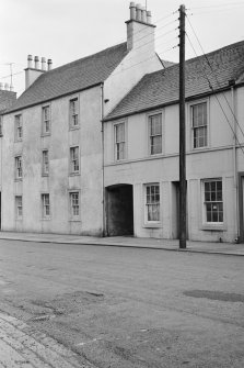 View of 96-102 High Street, Kirkcudbright, from NW.