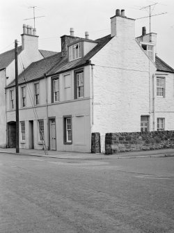 General view of 94-98 High Street, Kirkcudbright, from NW.