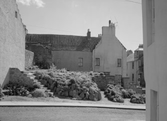 Rear view of 11 and 13 East Green, Anstruther Easter.
