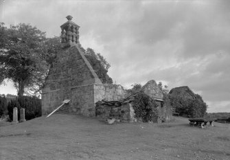 General view of Newburn Old Parish Church and churchyard.