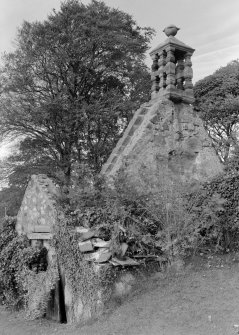 View of gable, Newburn Old Parish Church.