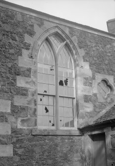 View of window, Newburn Parish Church.