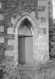 View of entrance to Newburn Parish Church.