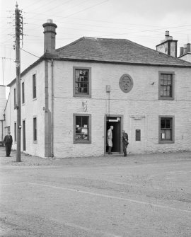 View of the post office, 1 St David Street, Kirkpatrick Durham from east