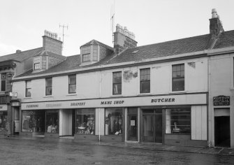 View of 62-66 Glasgow Street, Ardrossan, from E, showing a department store.