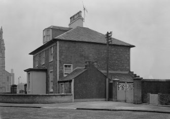 View of Bath Villa, 90 Princes Street, Ardrossan from SW.