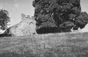 View of blank arches on steading, Blaranrash.
