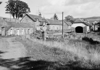 View of cottages, Blaranrash.