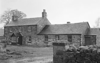 General view of New Clunie Free Church School and schoolhouse.