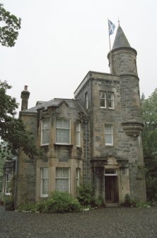 View from E of NE front