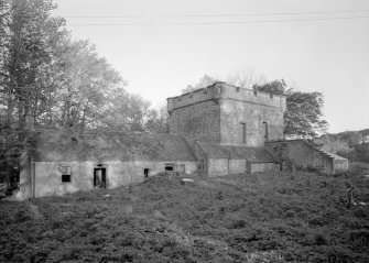 General view of Towie Barclay Castle from SW.