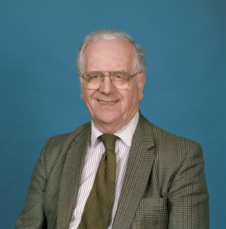 Portrait of Sir William Kerr Fraser, chairman at RCAHMS 1995-2000