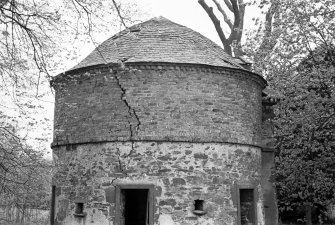 View of roof, Spottiswoode dovecot.