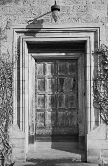 View of doorway, Hutton Castle.