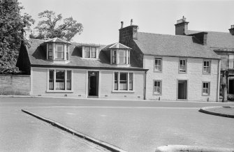 General view of buildings on William Street, Johnstone.