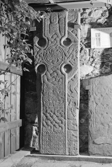 View of face A of the cross-slab at Ardchattan.
 
