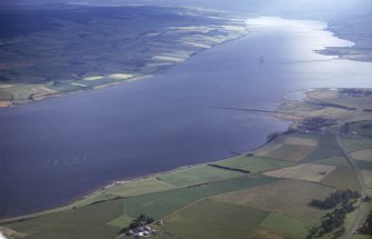 Oblique aerial view