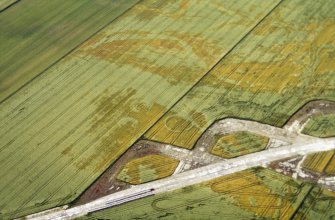 Oblique aerial view