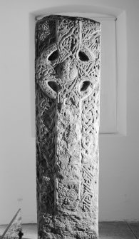 View of face A of the cross-slab at Crieff.
 
