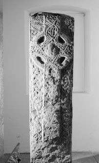 View of  face A of the cross-slab at Crieff.
 
