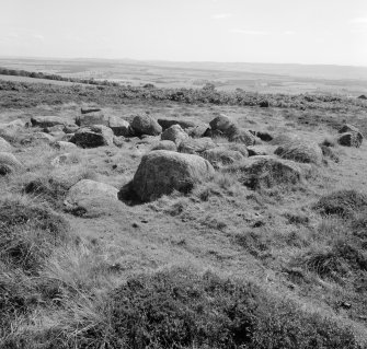 View of cairn at Fowlis Wester.
 
