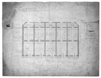 Edinburgh, Ponton Street, Slaughterhouse.
Ground plan.