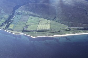 Oblique aerial view