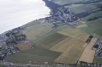 Oblique aerial view