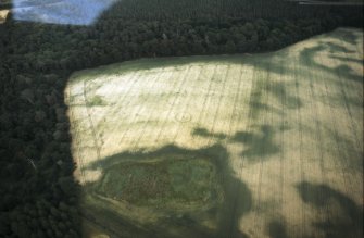 Oblique aerial view