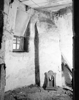 Interior view of Wallace Tower (Benholm's Tower), Netherkirkgate, Aberdeen.