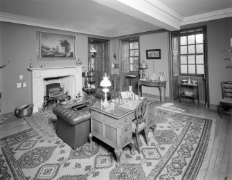 Interior.
View of library from NW.