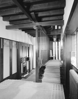 Hill House, interior
View of entrance, vestibule and stair