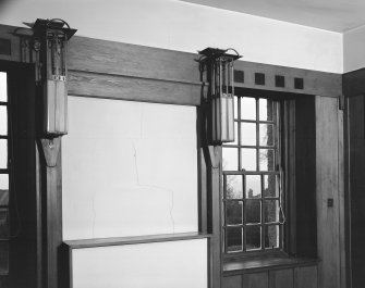 Hill House, interior
Detail of lanterns and window head, dining room