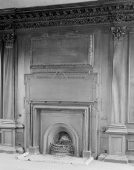 Strathleven House, interior.
Detail of chimney-piece on East wall of West room (dining room?).